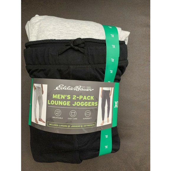 Eddie Bauer Pants New Eddie Bauer Mens 2pack Lounge Joggers Poshmark